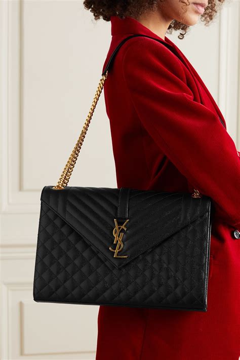 st laurent envelope bag|saint laurent large envelope bag.